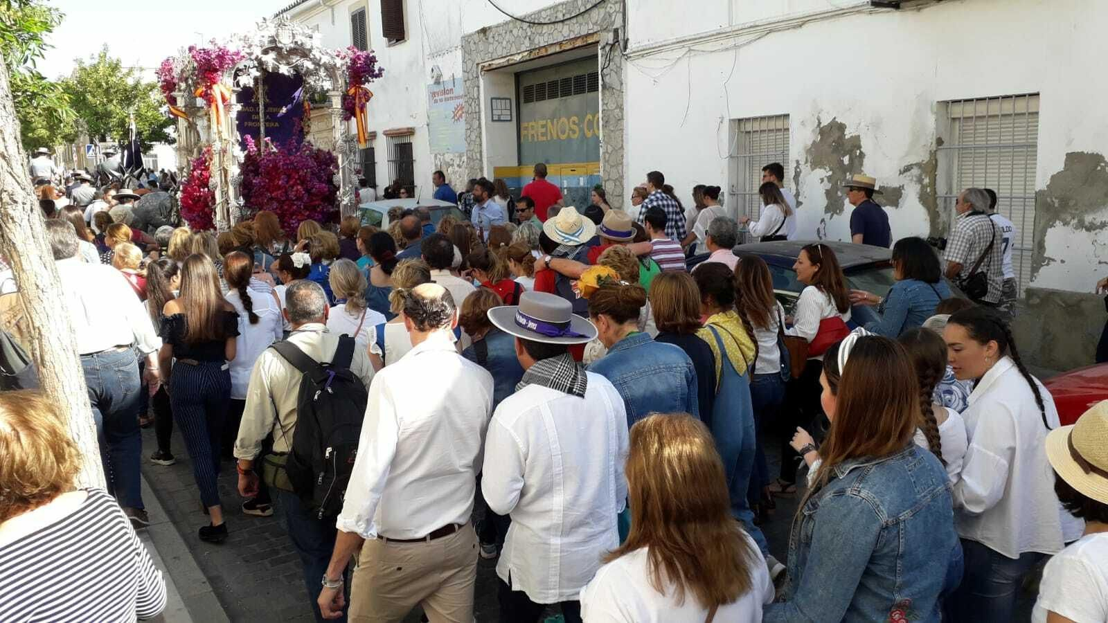 Las imágenes de la salida de la hermandad de Jerez al Rocío