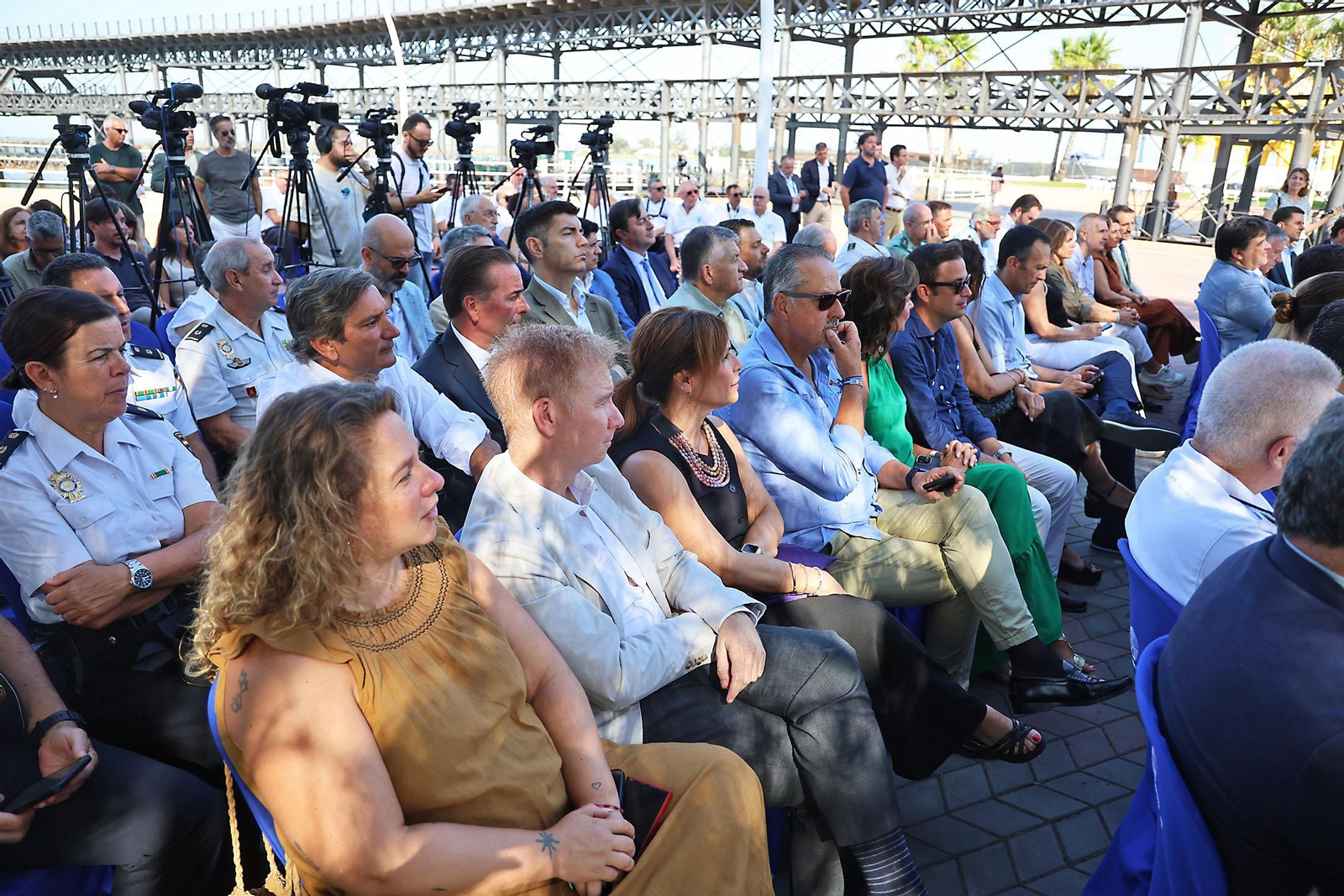 Inauguración de la unión del muelle de la Río Tinto en Imágenes