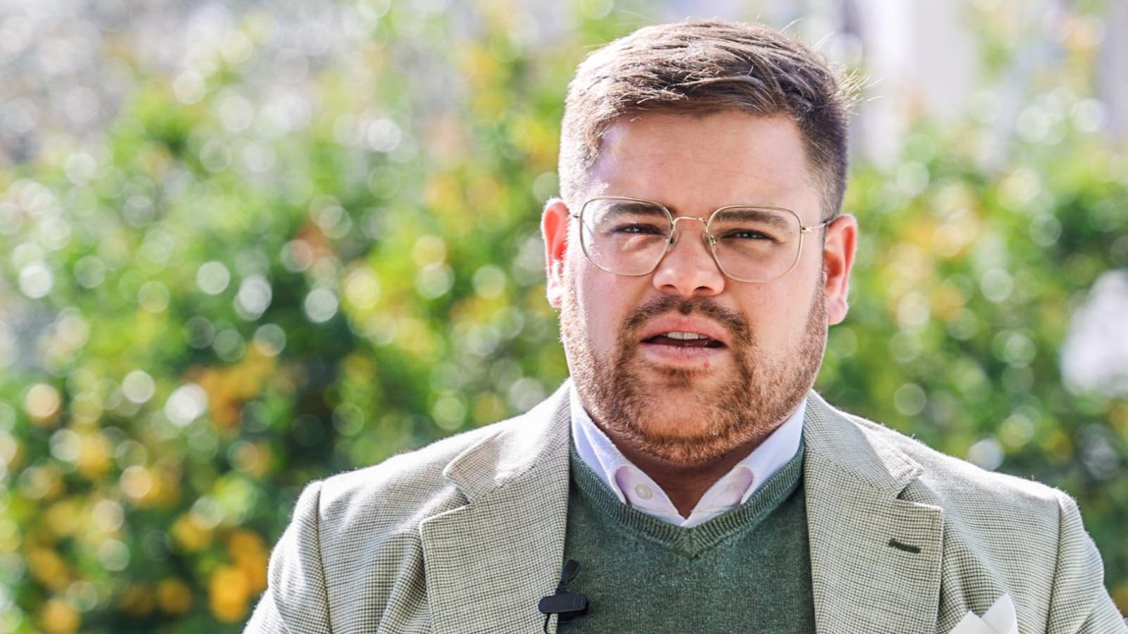 Daniel Prieto participa en la grabación del reel para las principales redes sociales