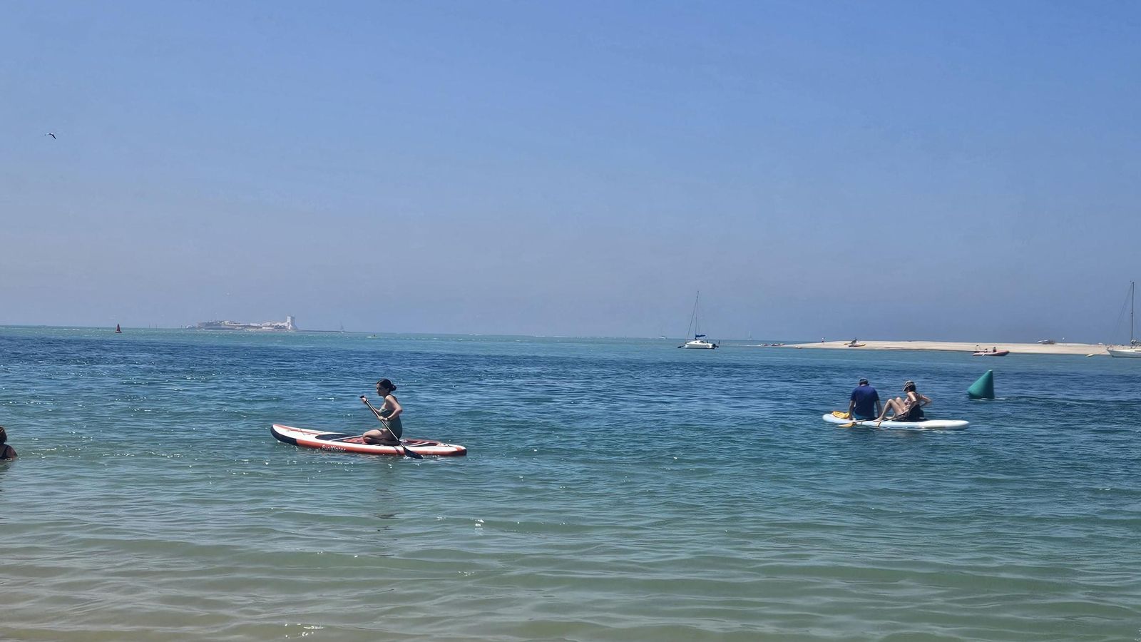 Día de ruta de paddle surf en Sancti Petri