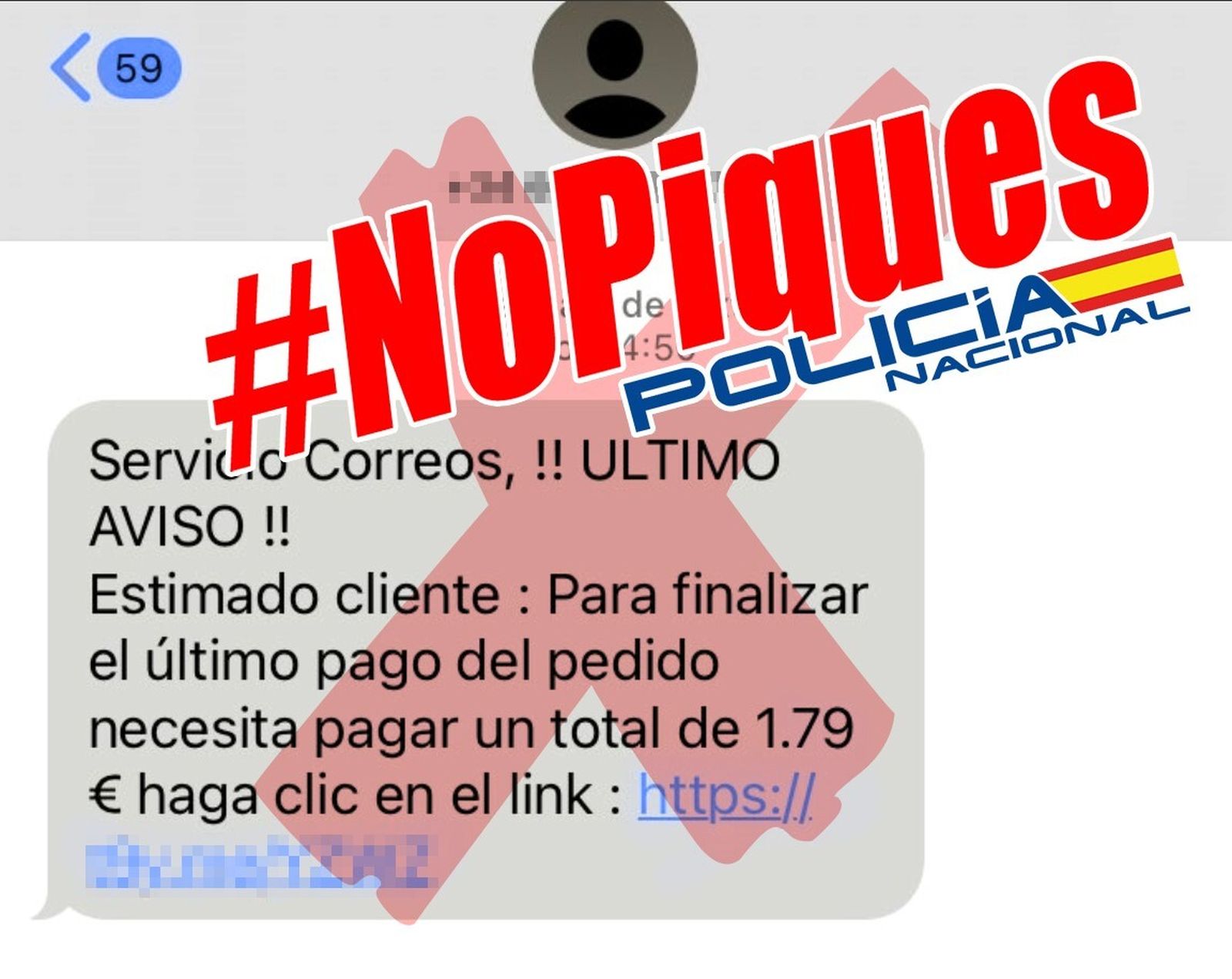 La Policía advierte sobre un nuevo caso de phising: ese mensaje que has recibido no es de Correos