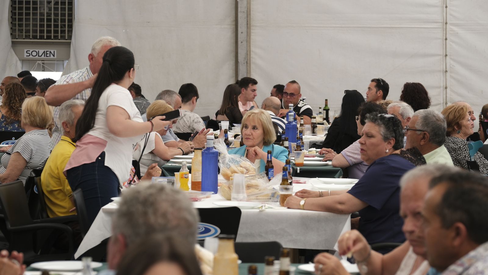 Imágenes de la comida anual de la CUCN, en Níjar