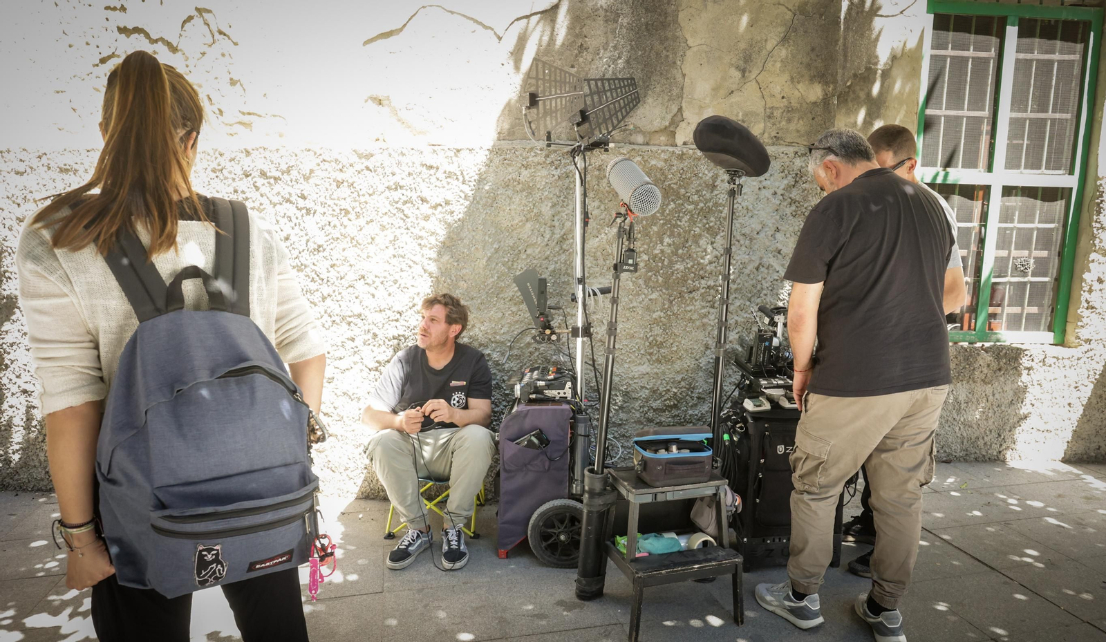 Imágenes del set de rodaje en Jerez de la trilogía 'Pídeme lo que quieras' de Megan Maxwel