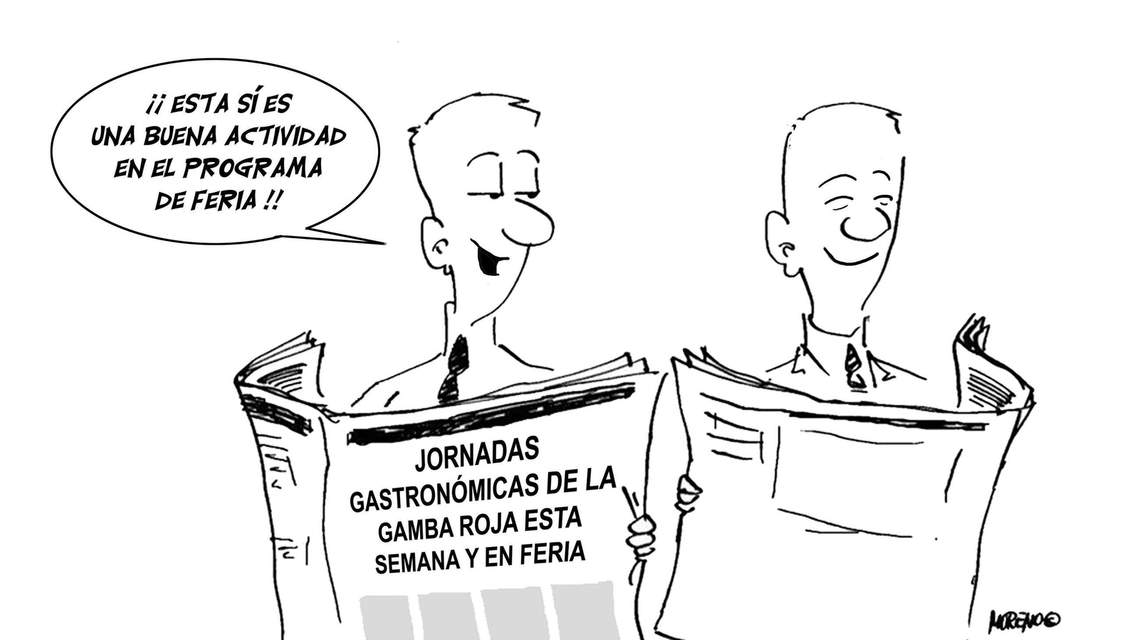 Gambas en feria