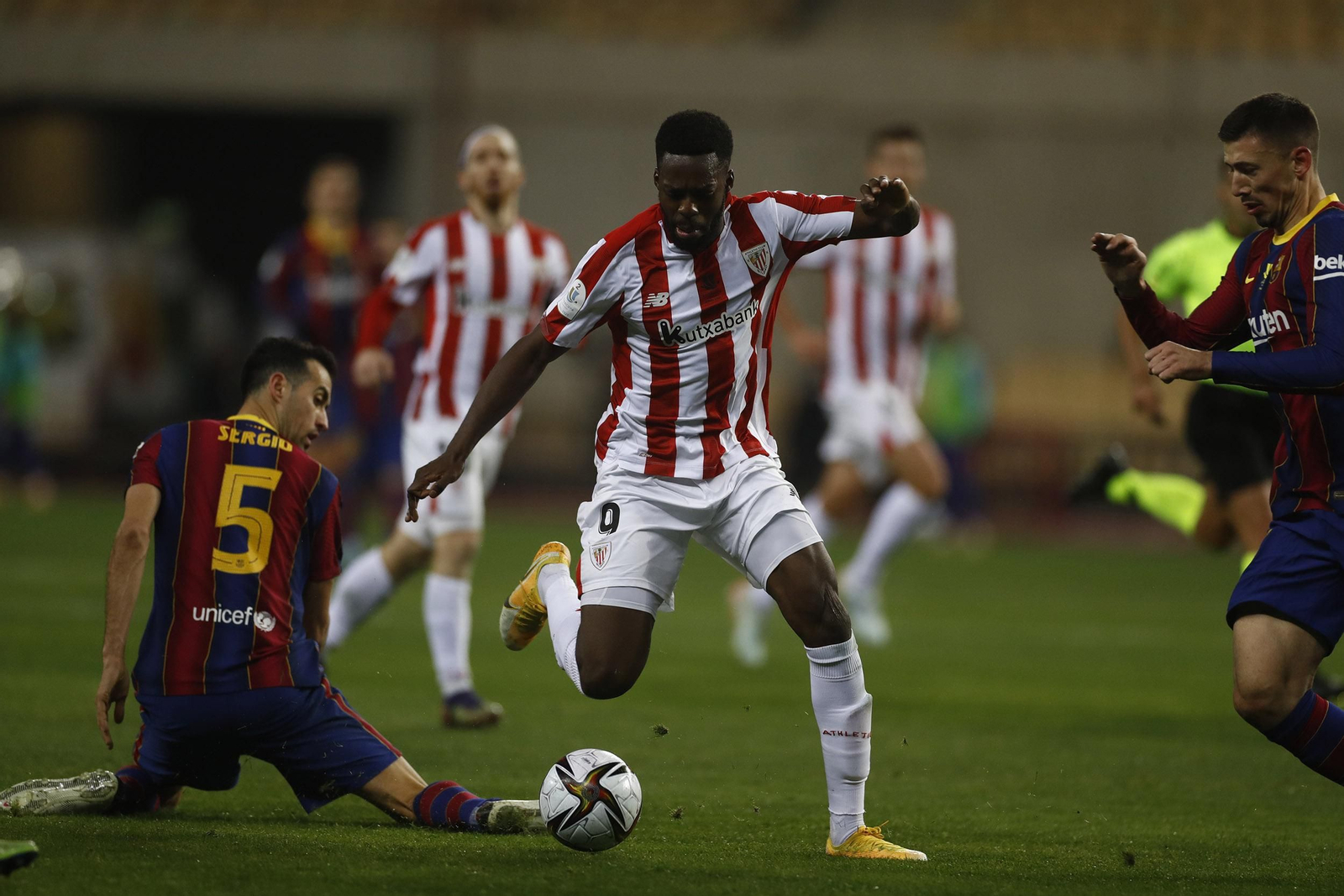 Las imágenes de la final de la Supercopa en Sevilla