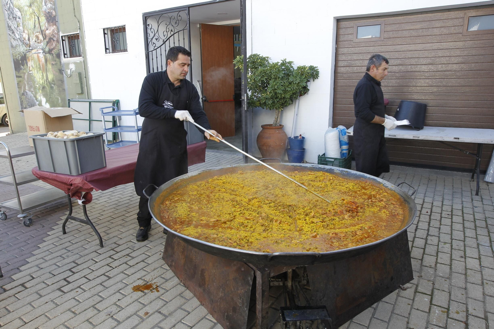 Las imágenes de las fiestas de San Antón en Padules