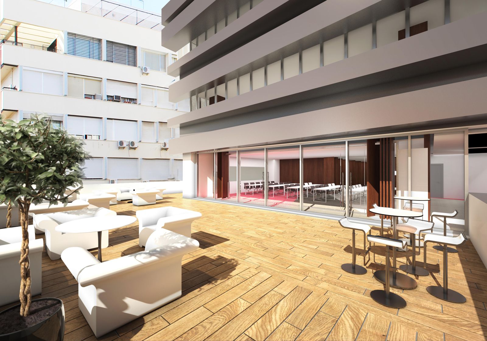 La presentación del proyecto de remodelación del edificio Villasís