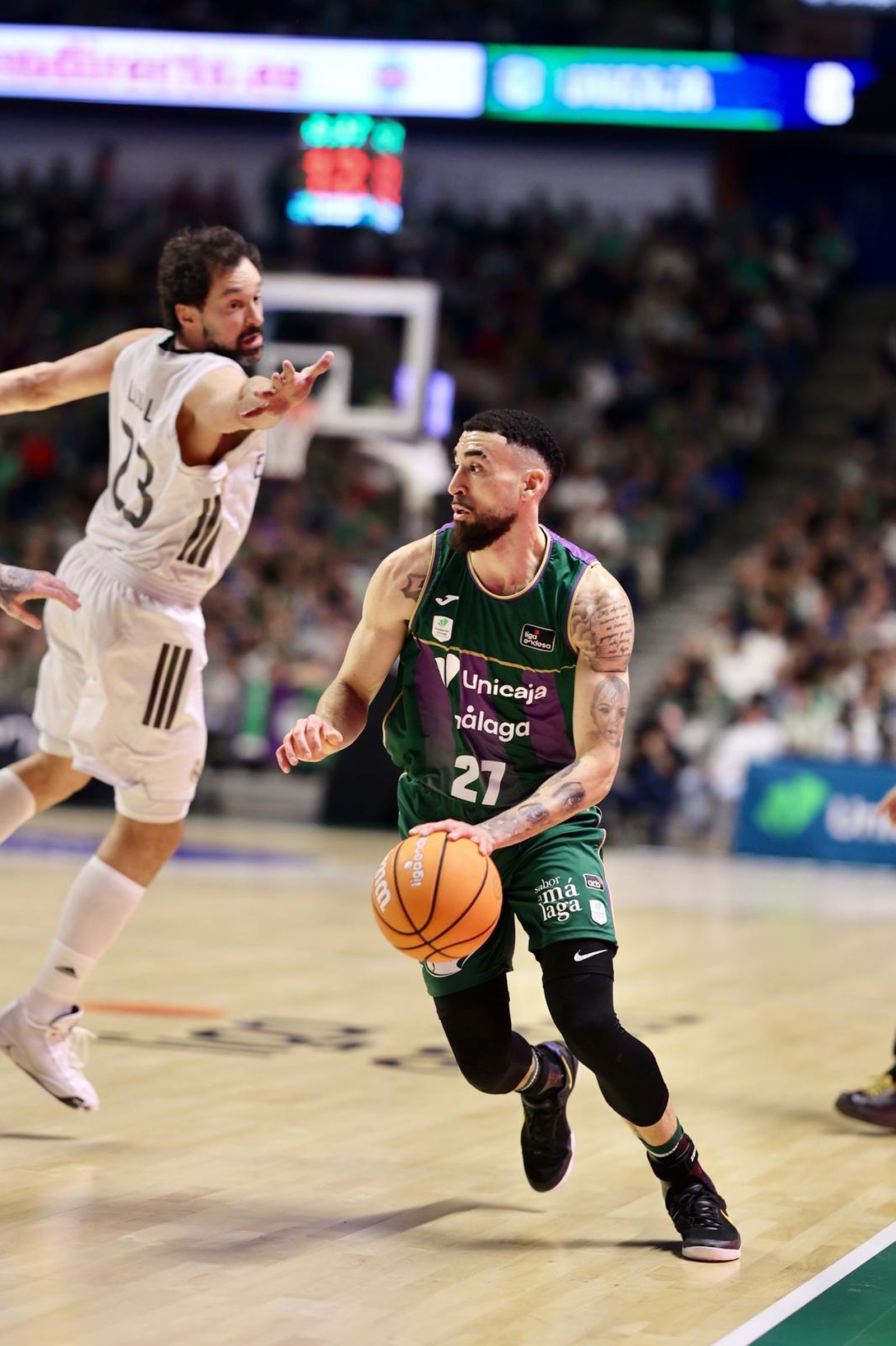 Unicaja-Real Madrid, en fotos