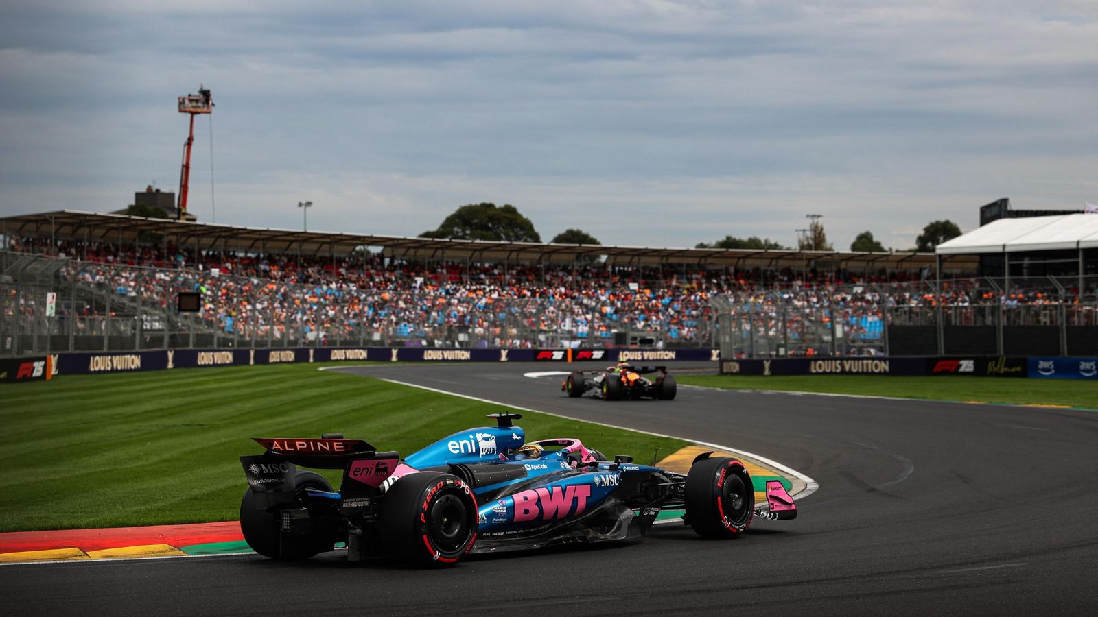 Los fotos del arranque de la Fórmula 1 en Melbourne