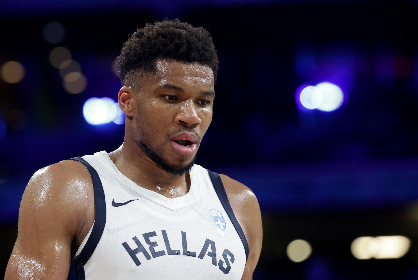 Antetokounmpo, durante los Juegos.