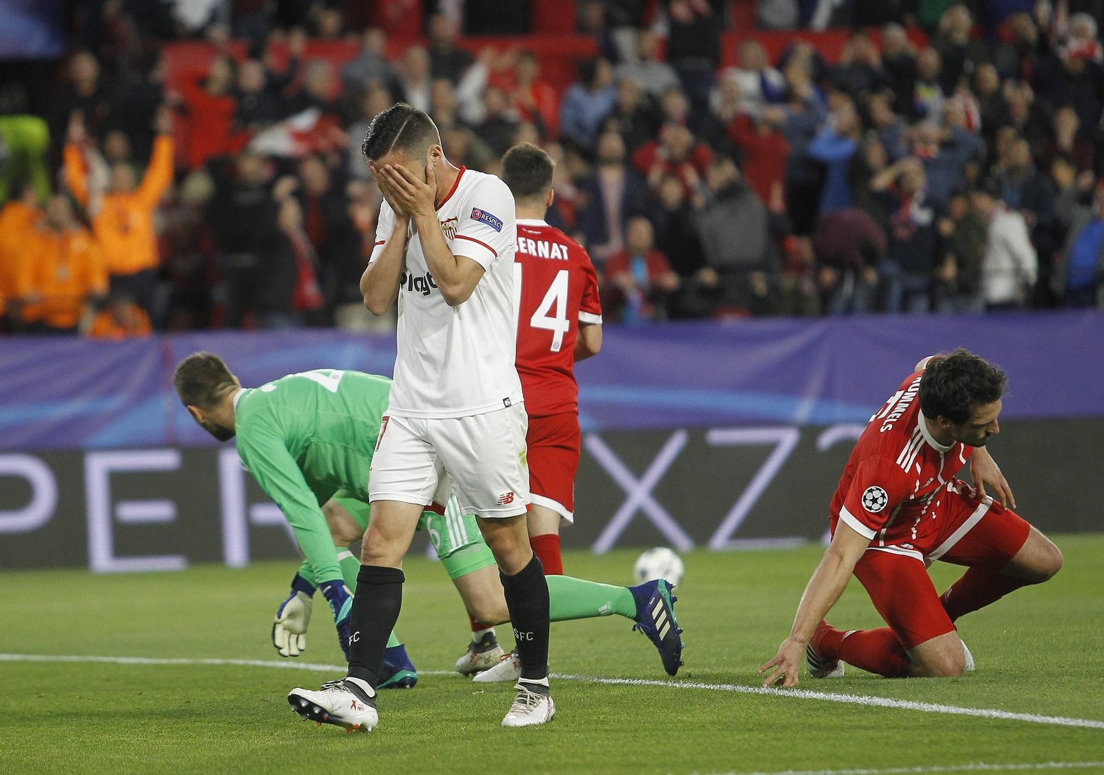 Las imágenes del Sevilla-Bayern Múnich
