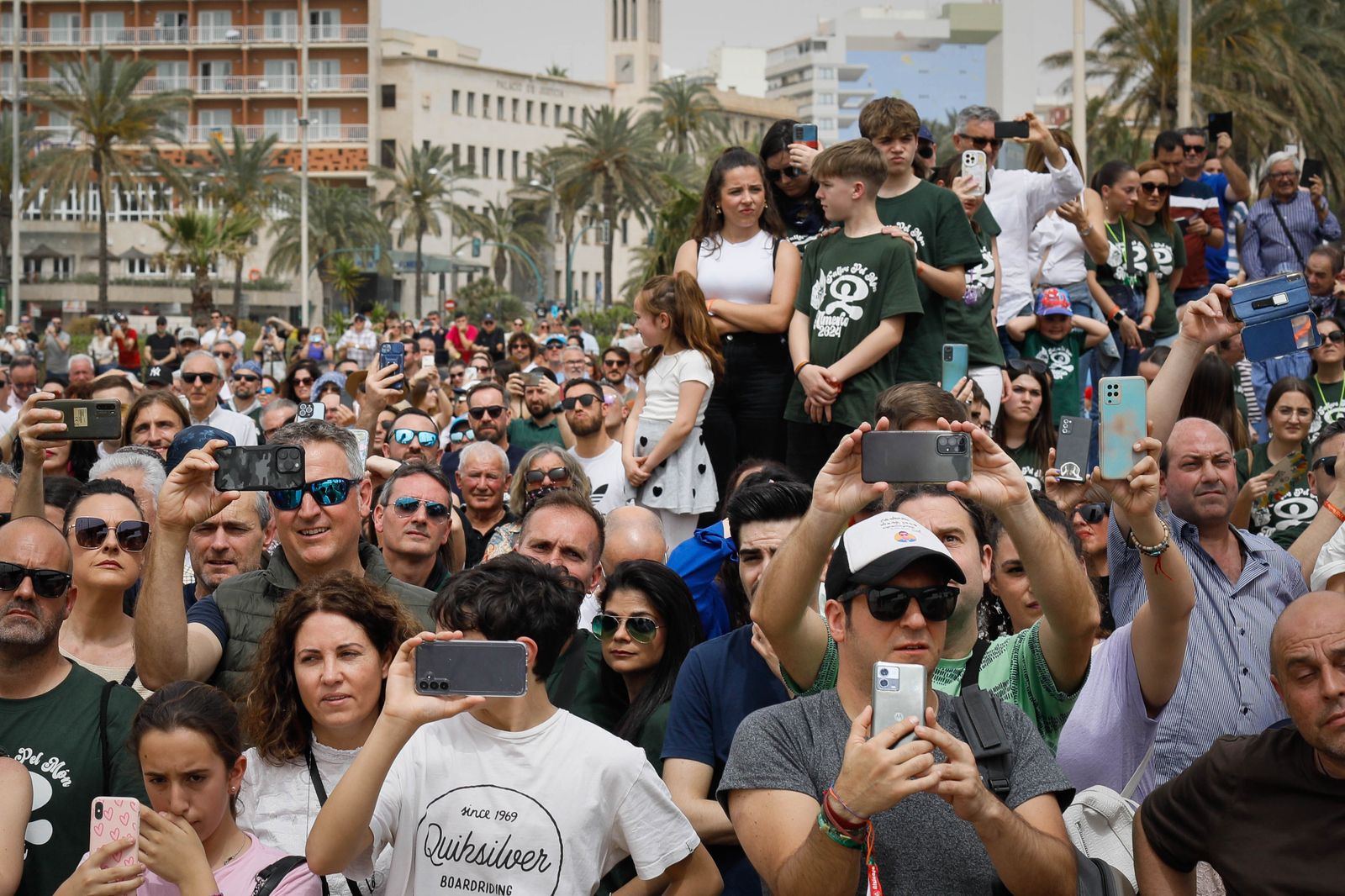 Las mejores imágenes de la "Globotá" en las fallas de Almería