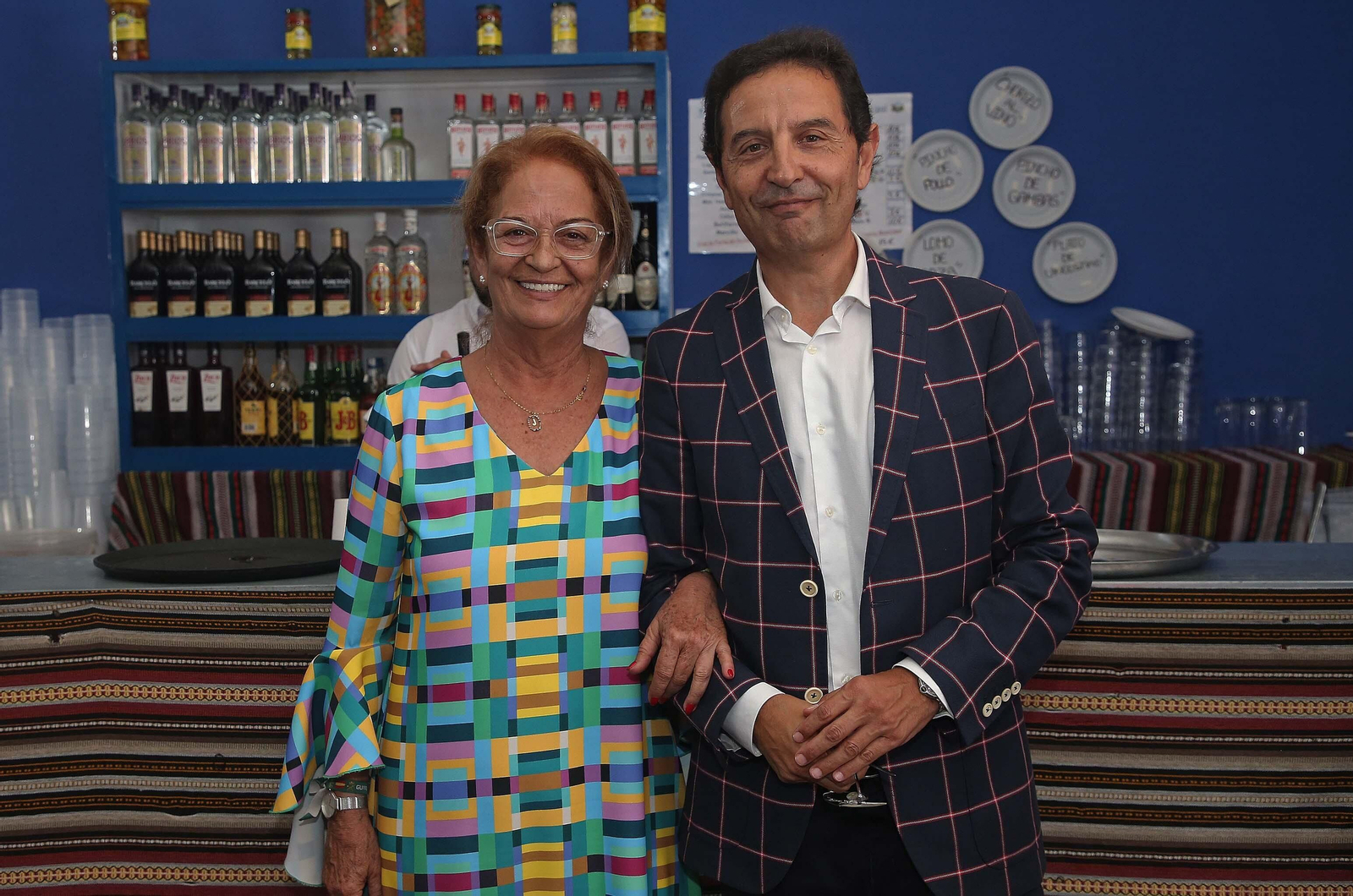 Fotos de la copa de autoridades en la caseta municipal de la Feria Real de Algeciras 2023