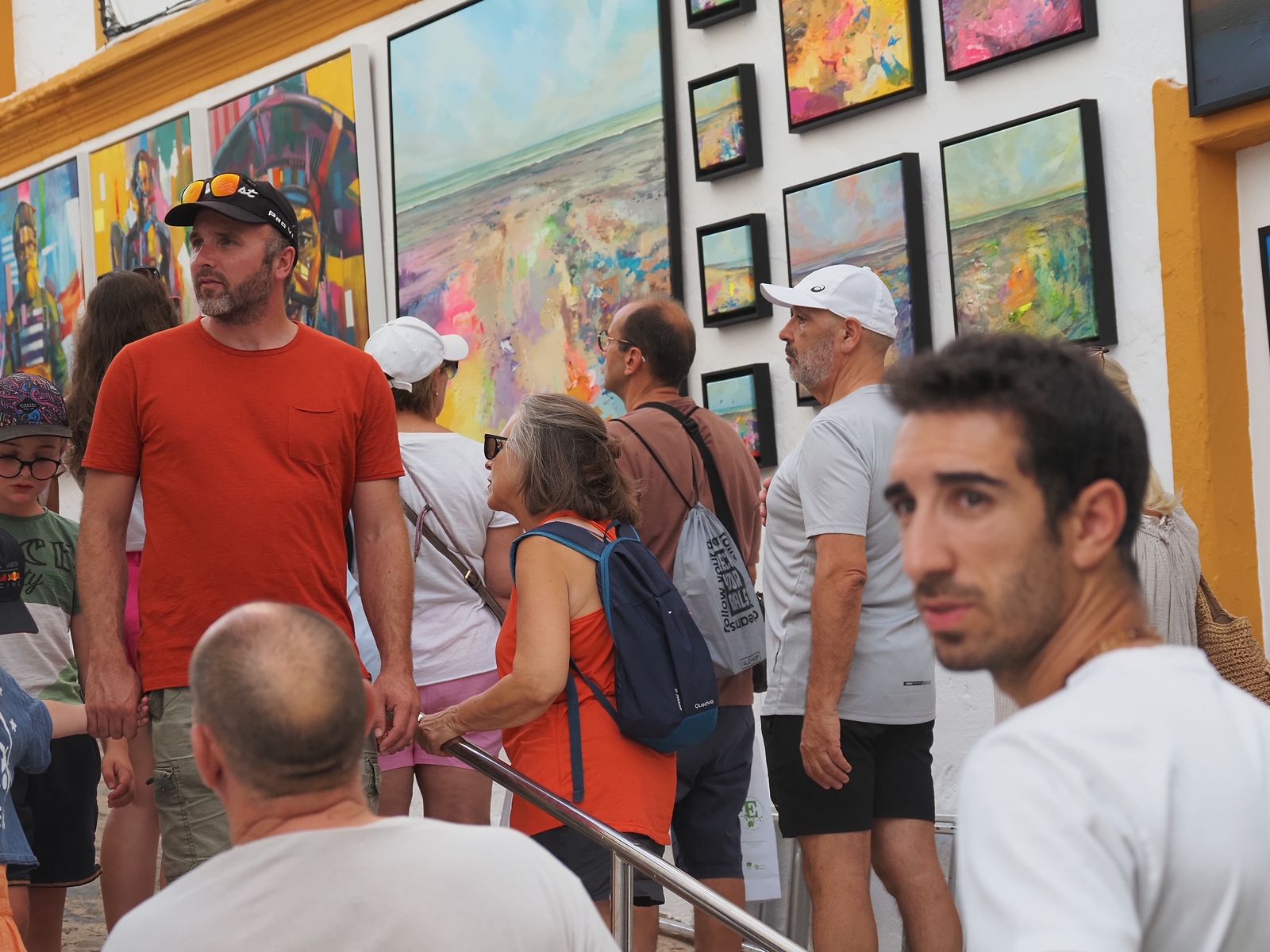 'Un paseo por el arte' en Ayamonte: las mejores imágenes