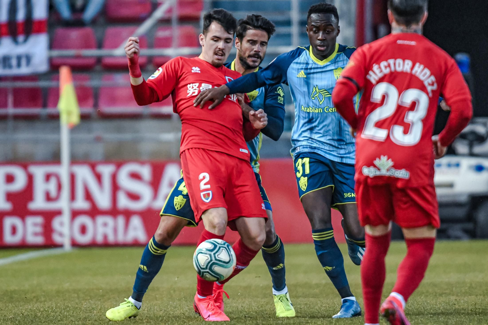 Fotogalería del Numancia 1-1 Almería