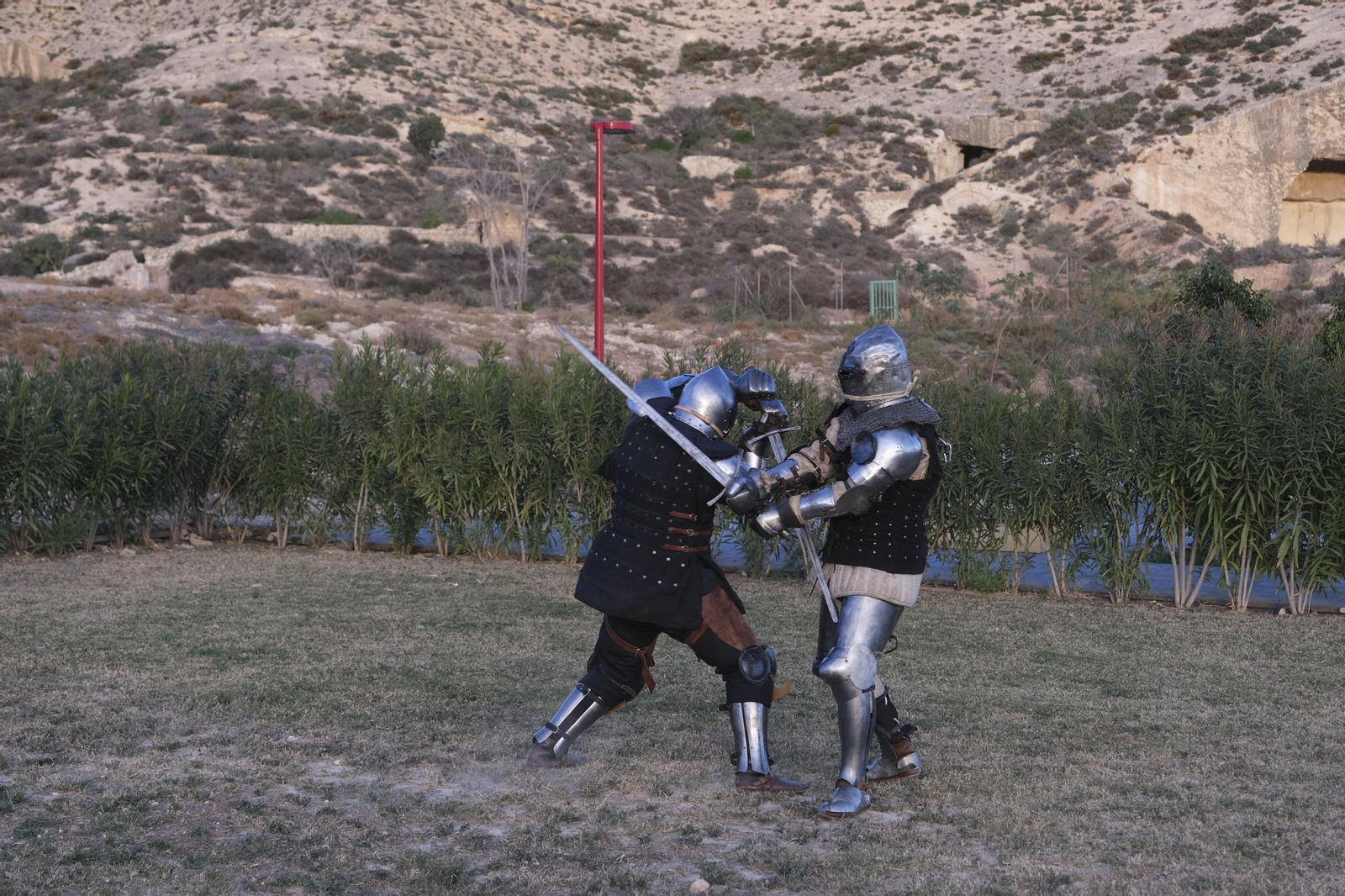 Fotogalería de los combates medievales en Almería