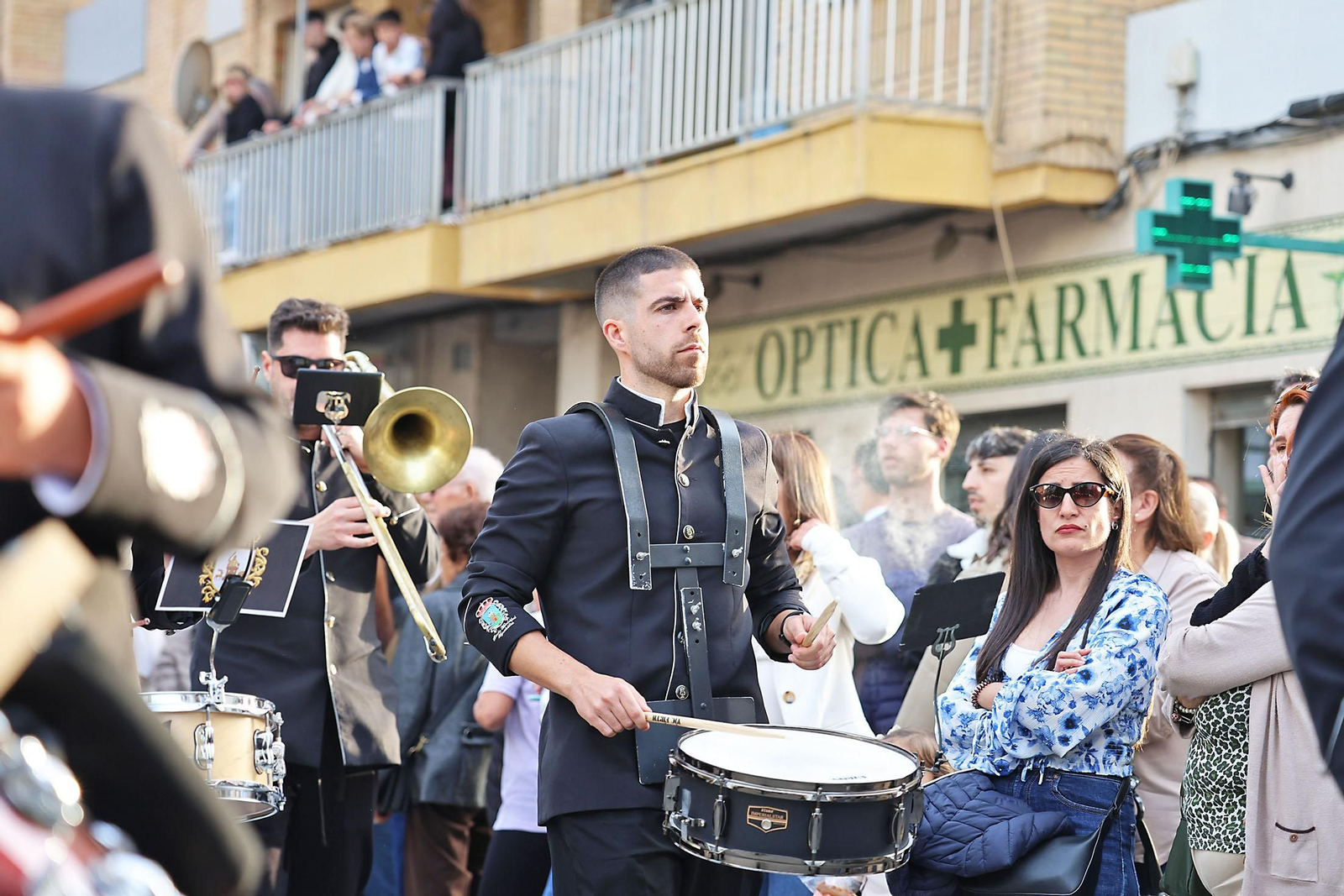 Imágenes de la VIrgen de Los Dolores por su barrio de las Colonias