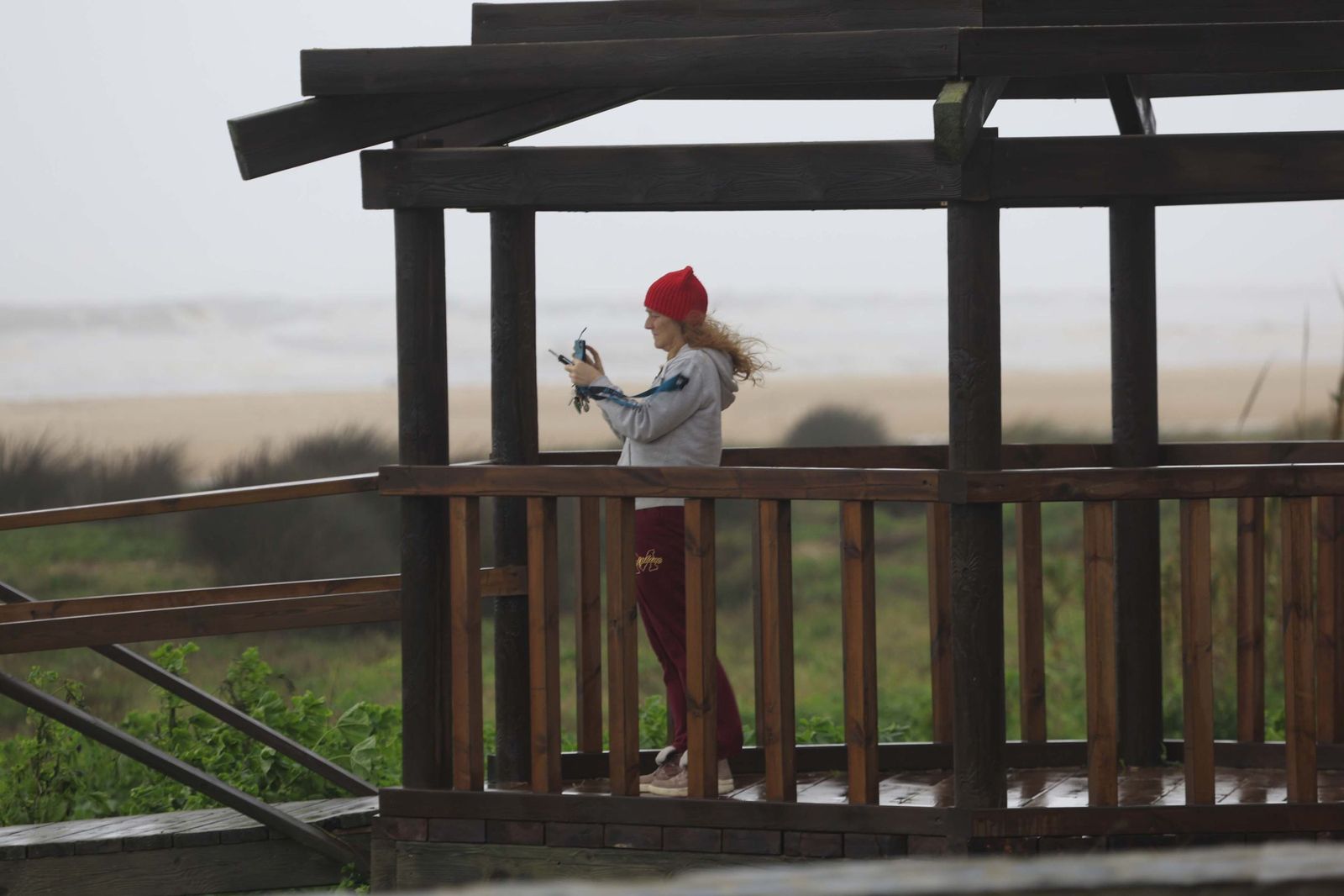 Fotos de los efectos de la borrasca Leonardo en Tarifa, Algeciras y Castellar