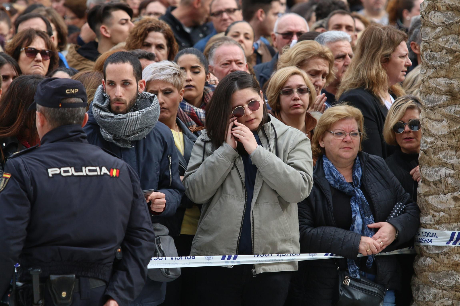 Las imágenes del funeral de Gabriel