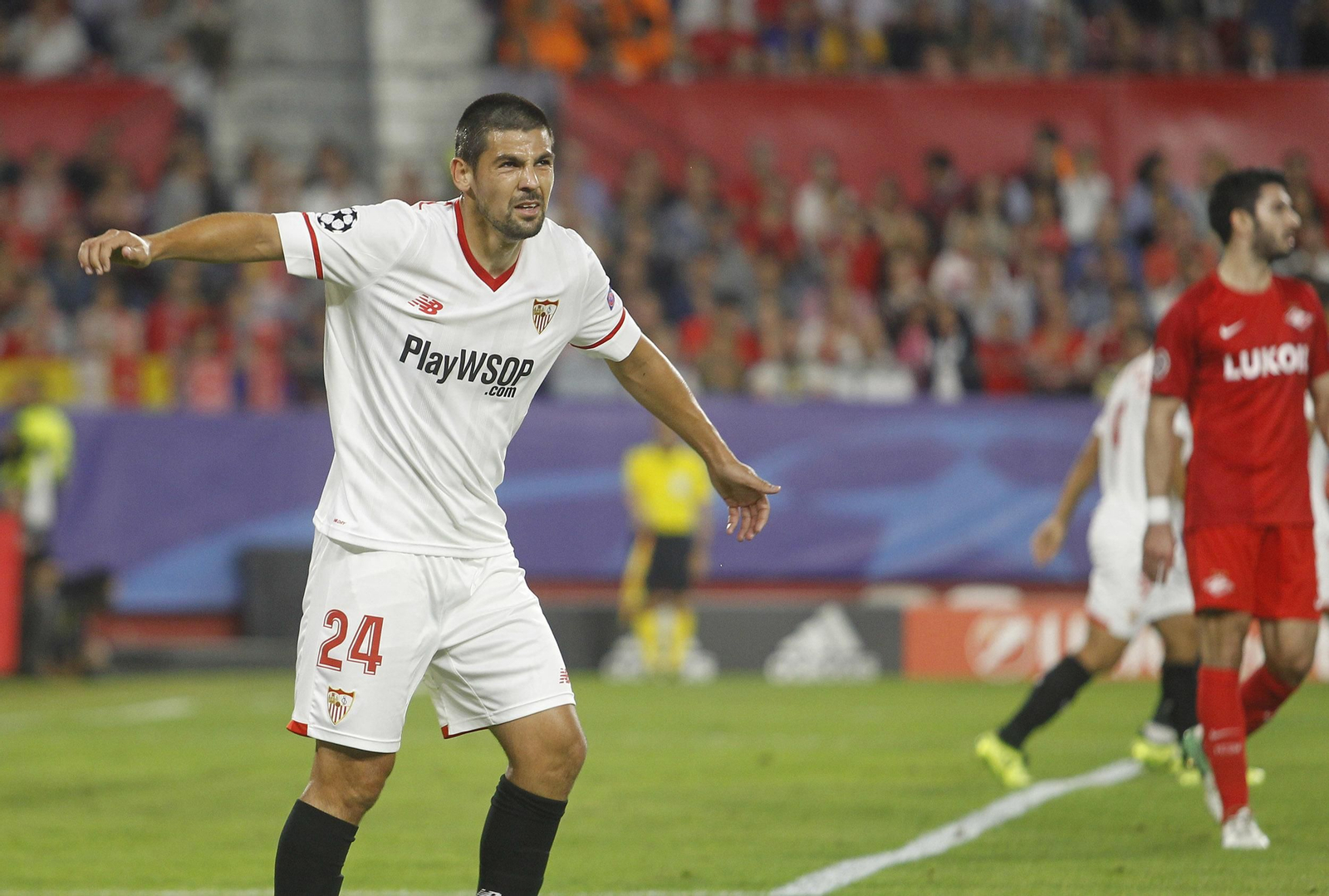 Las imágenes del Sevilla-Spartak