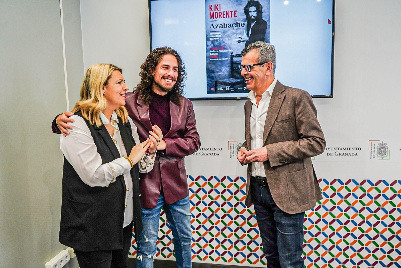 Kiki Morente durante la presentación de su espectáculo.