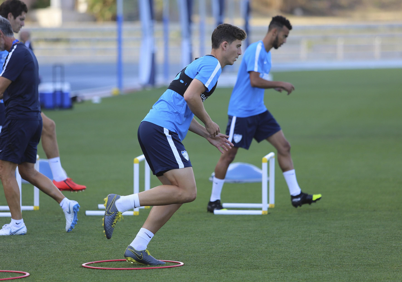 Las imágenes del Málaga CF en la vuelta al trabajo