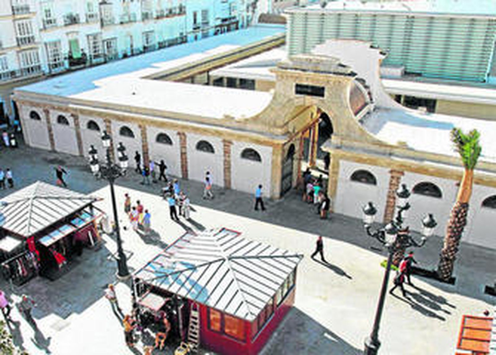 Imagen del Mercado Central, que está de enhorabuena desde el pasado martes.