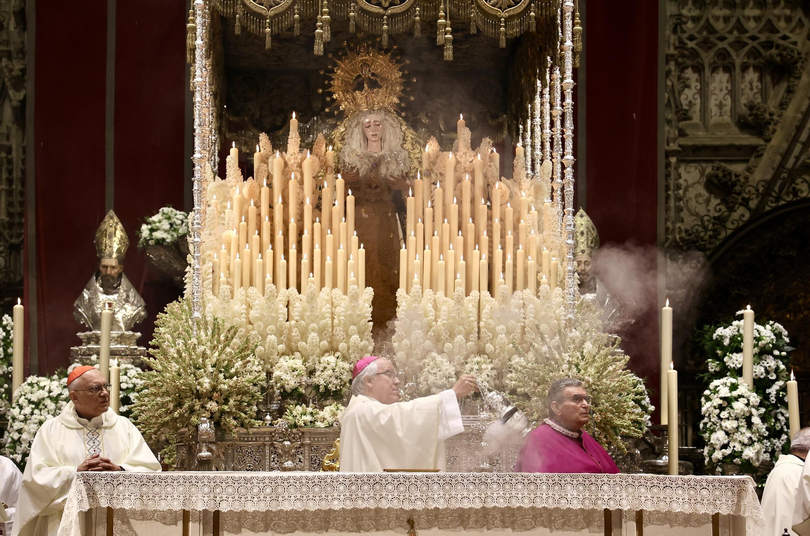 Misa en la Catedral por el 25 aniversario de la coronación de la Virgen de la Estrella