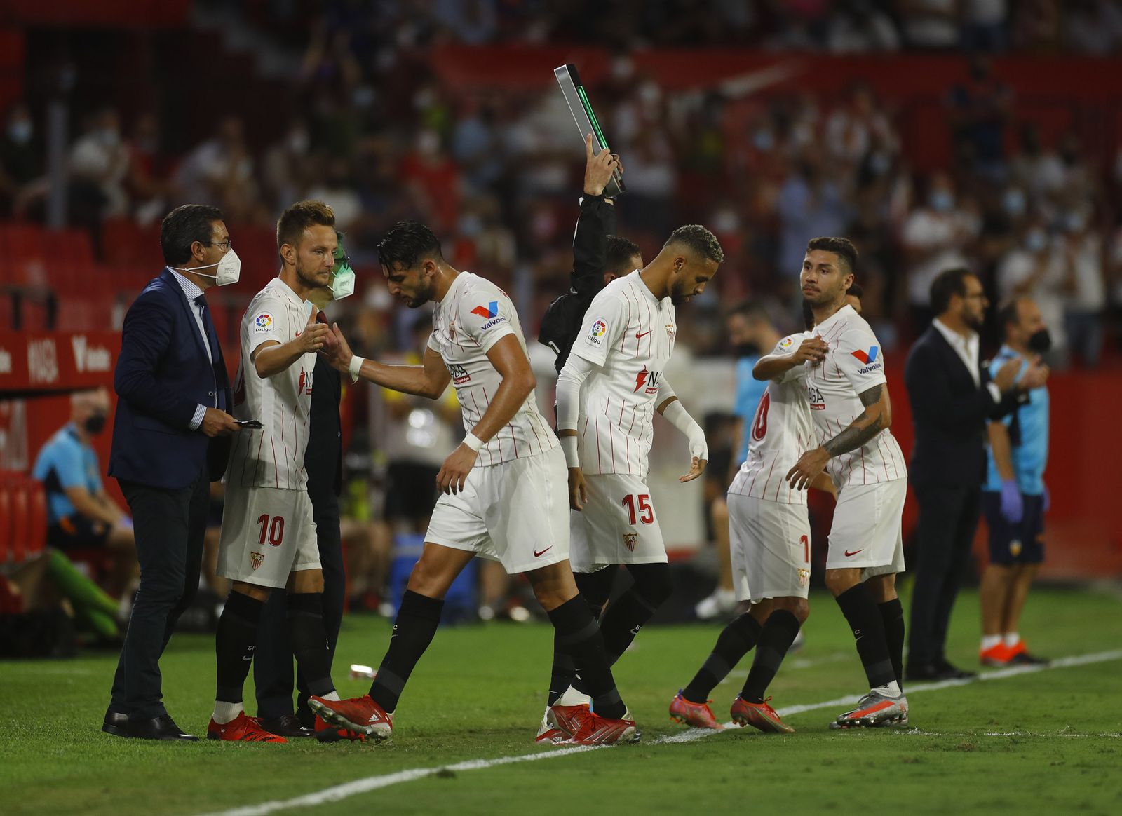 Las imágenes del Sevilla fc-Valencia