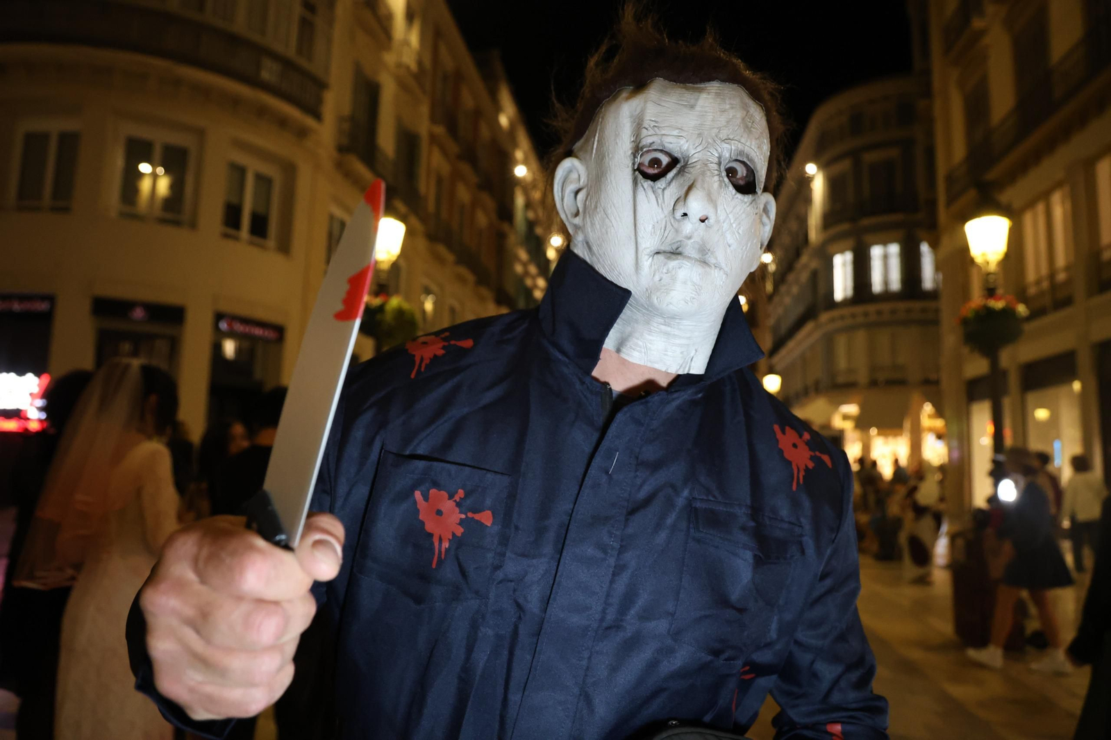 La noche de Halloween en Málaga, en imágenes