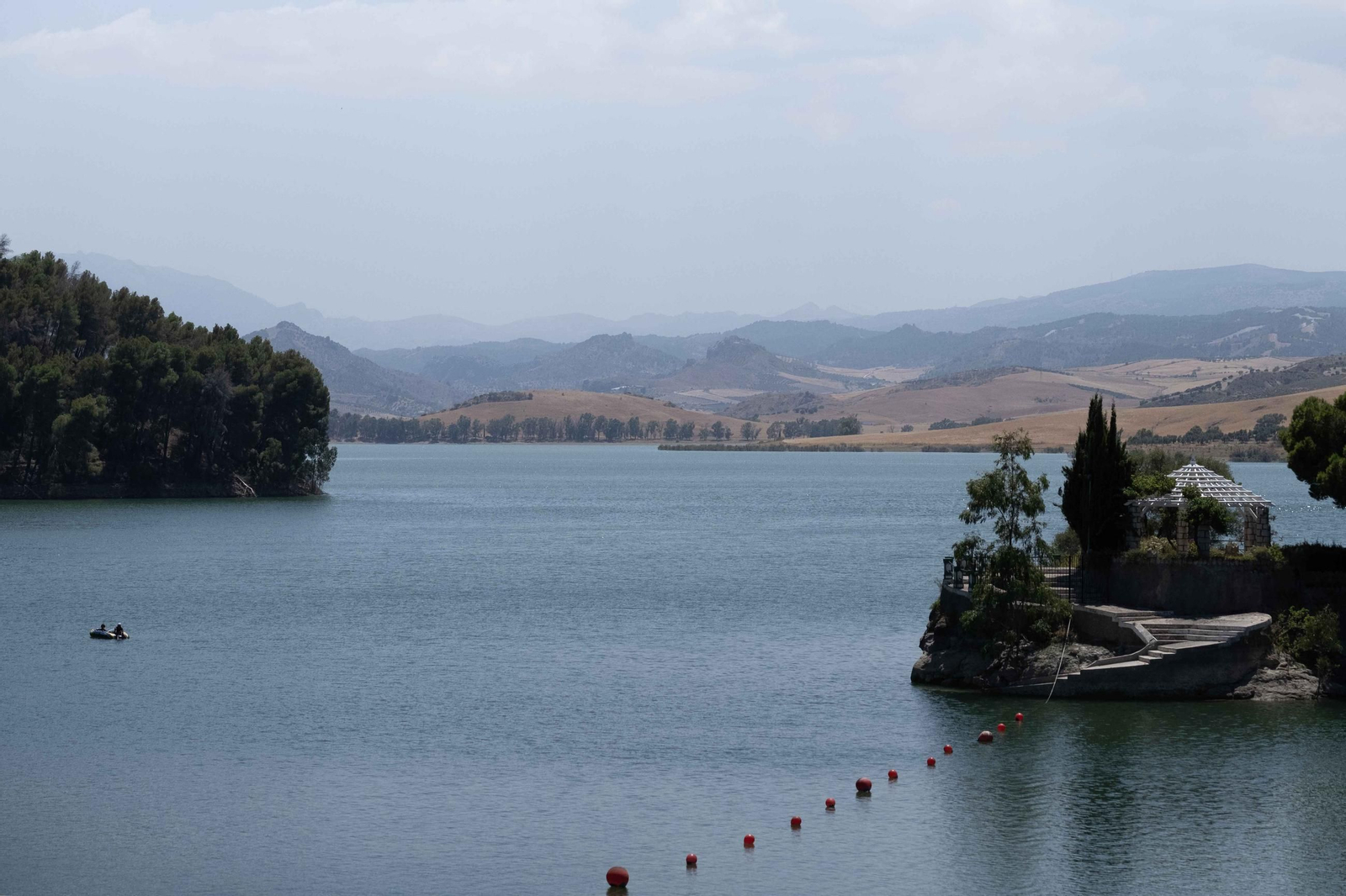 La 'playa' del interior, en imágenes