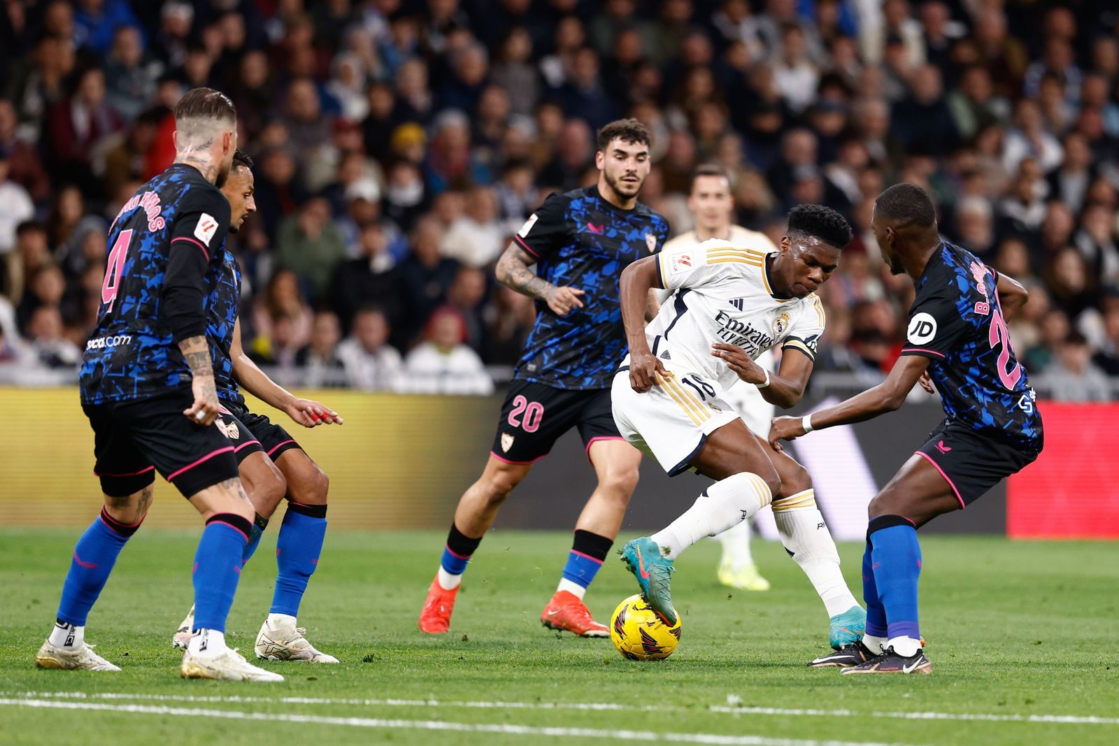 Las fotos del Real Madrid - Sevilla de Liga