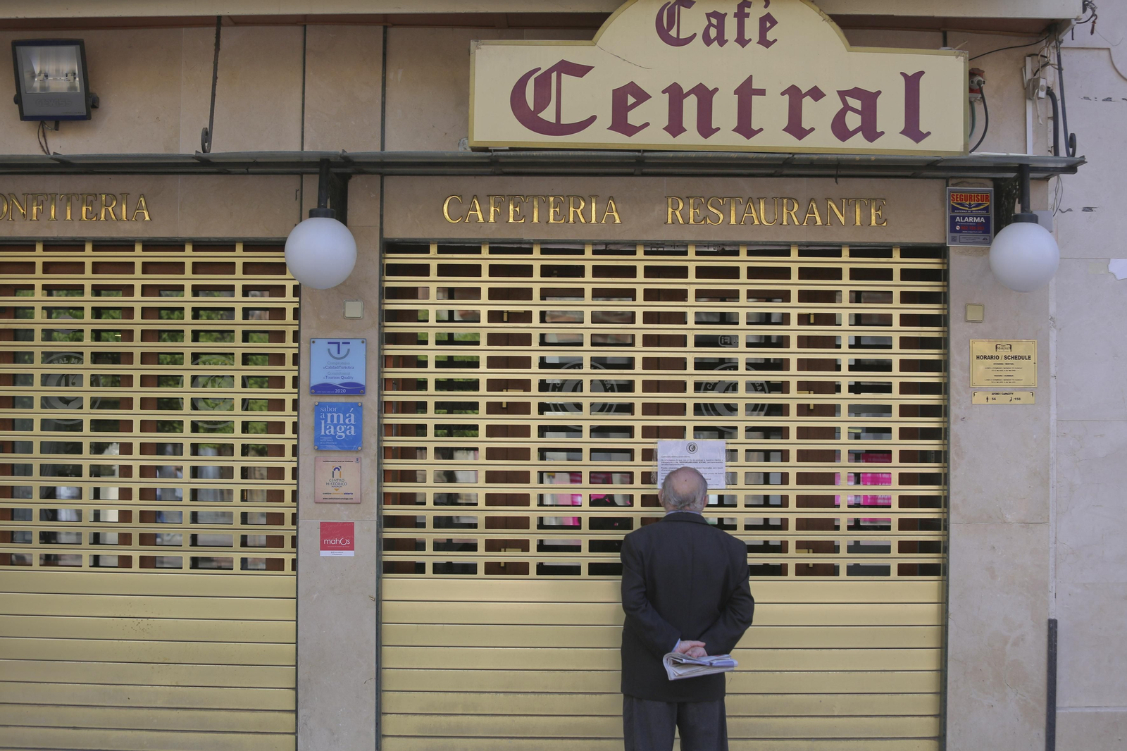 Las fotos de la primera jornada de la fase 0 de la desescalada en Málaga