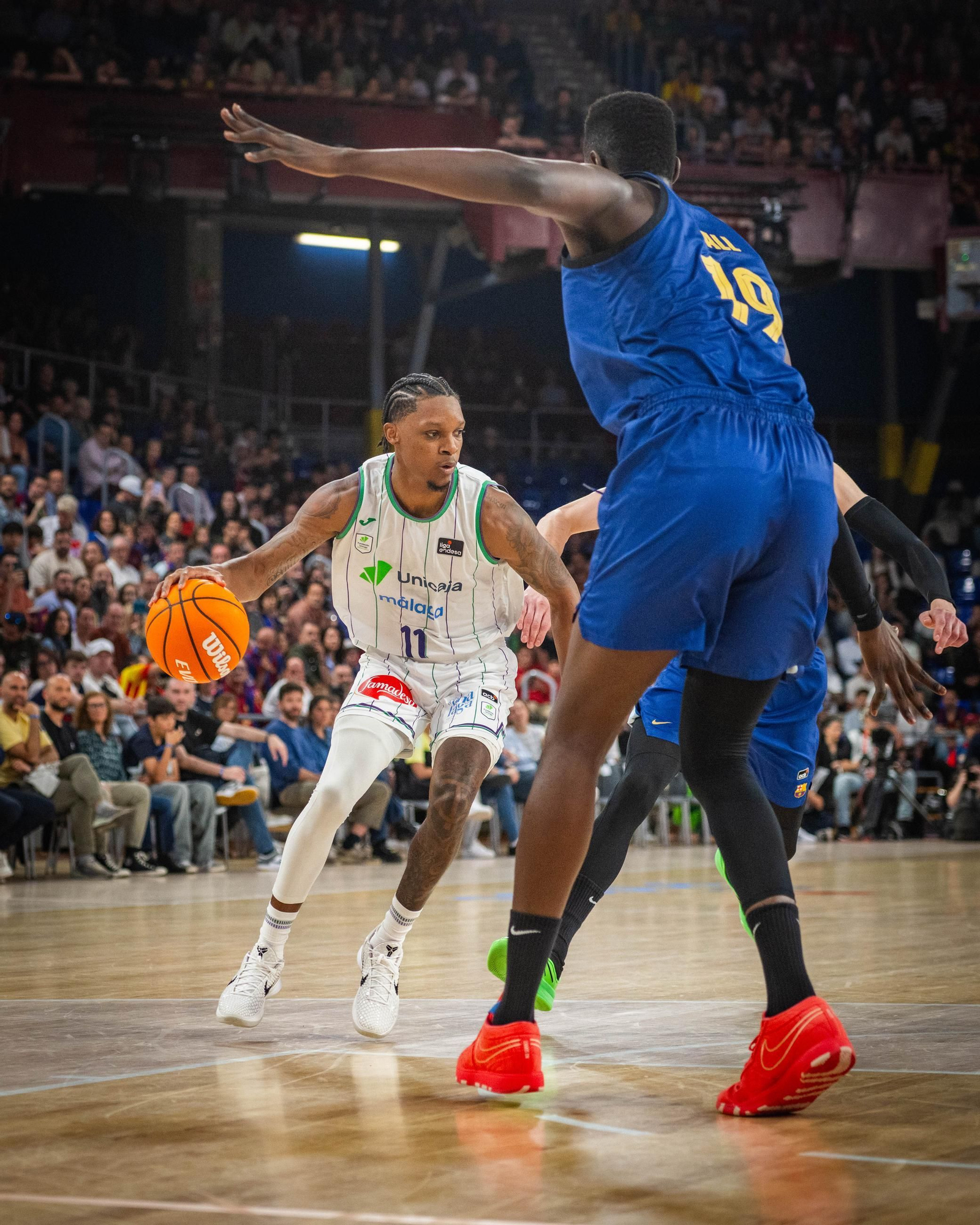 El Barcelona-Unicaja, en fotos