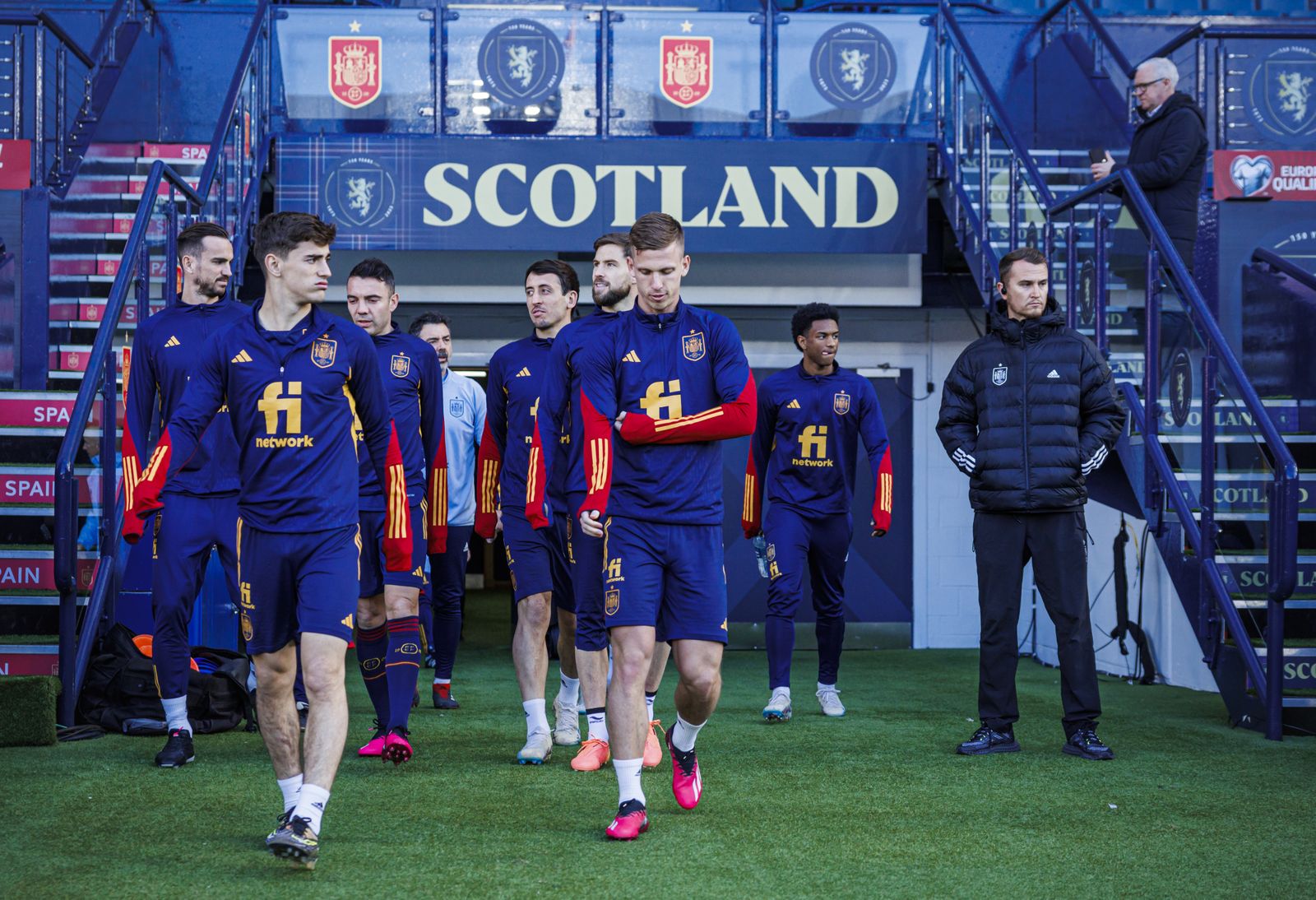 Las fotos de España en Glasgow