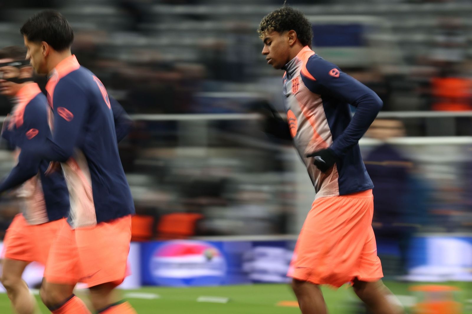 Las fotos del Newcastle-Barcelona