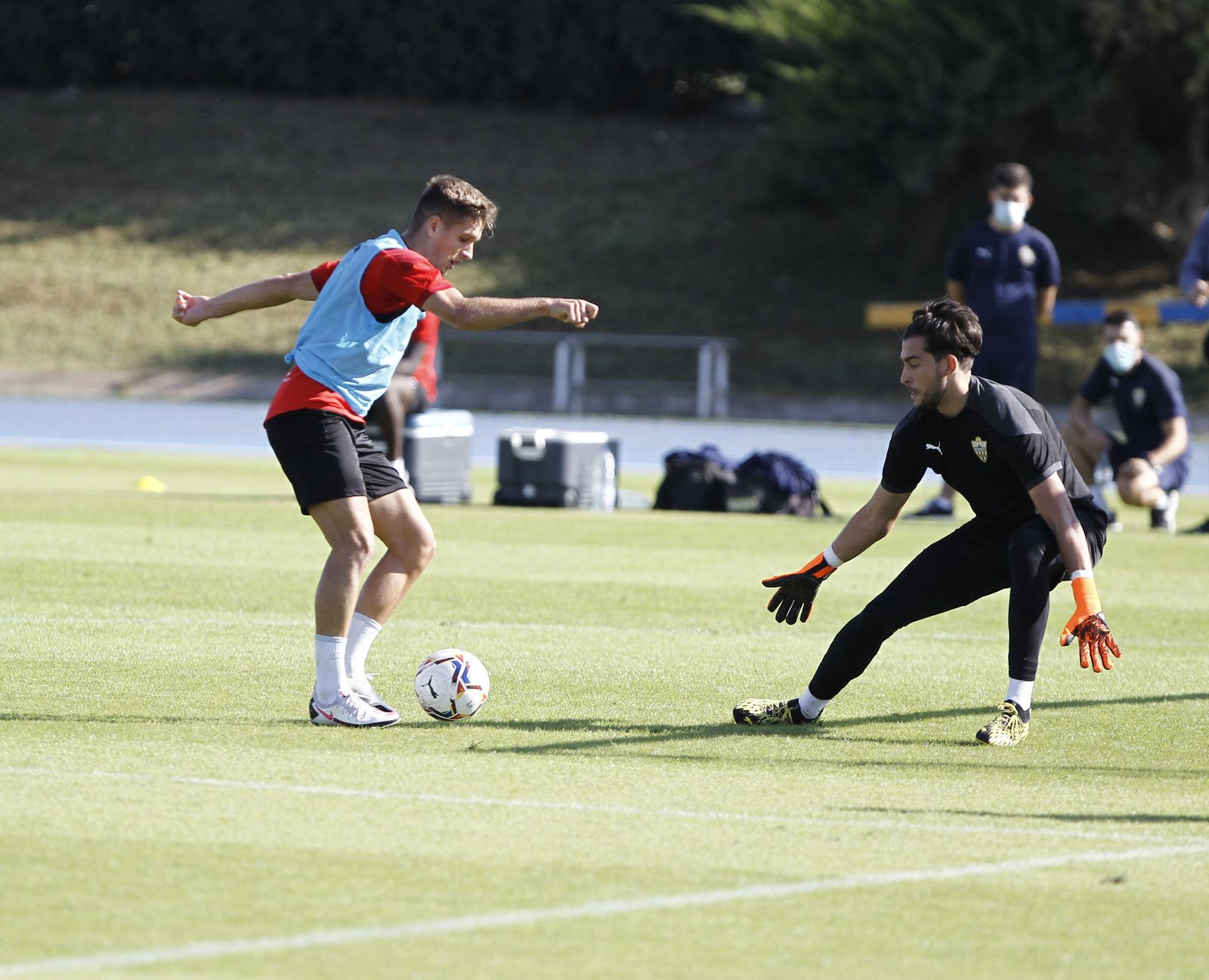 Entrenamiento U.D. Almería, martes 6 de octubre