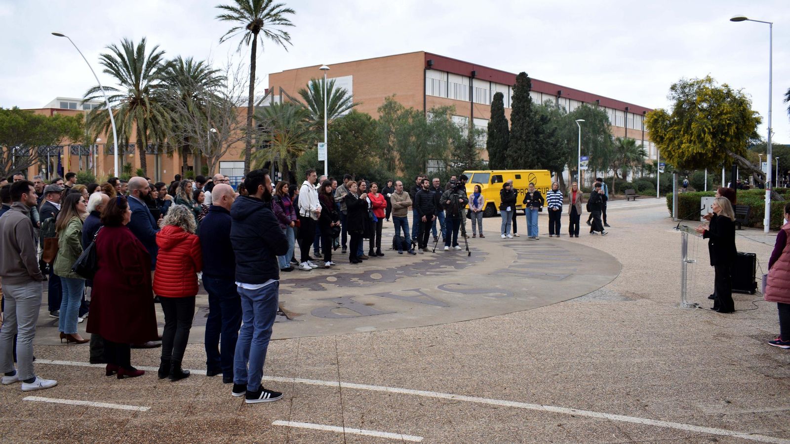 Maribel Ramírez ha sido la encargada de leer el manifiesto.