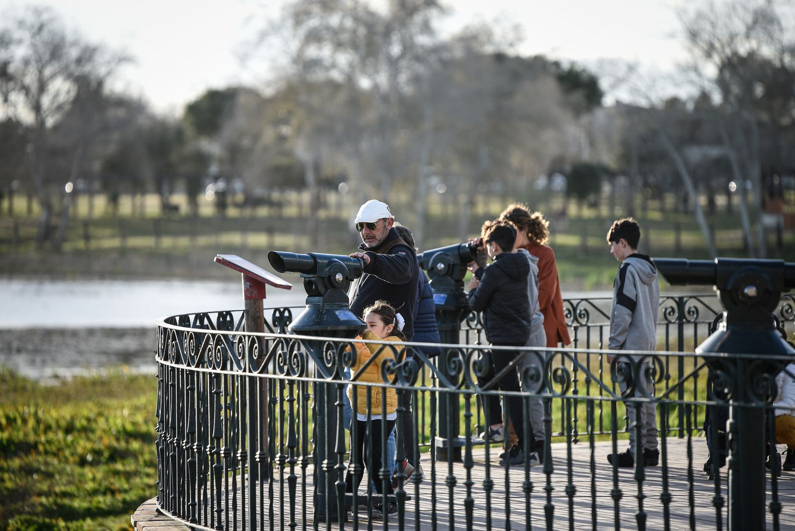 Imágenes del ambiente en la Aldea de El Rocío el domingo 26 de febrero