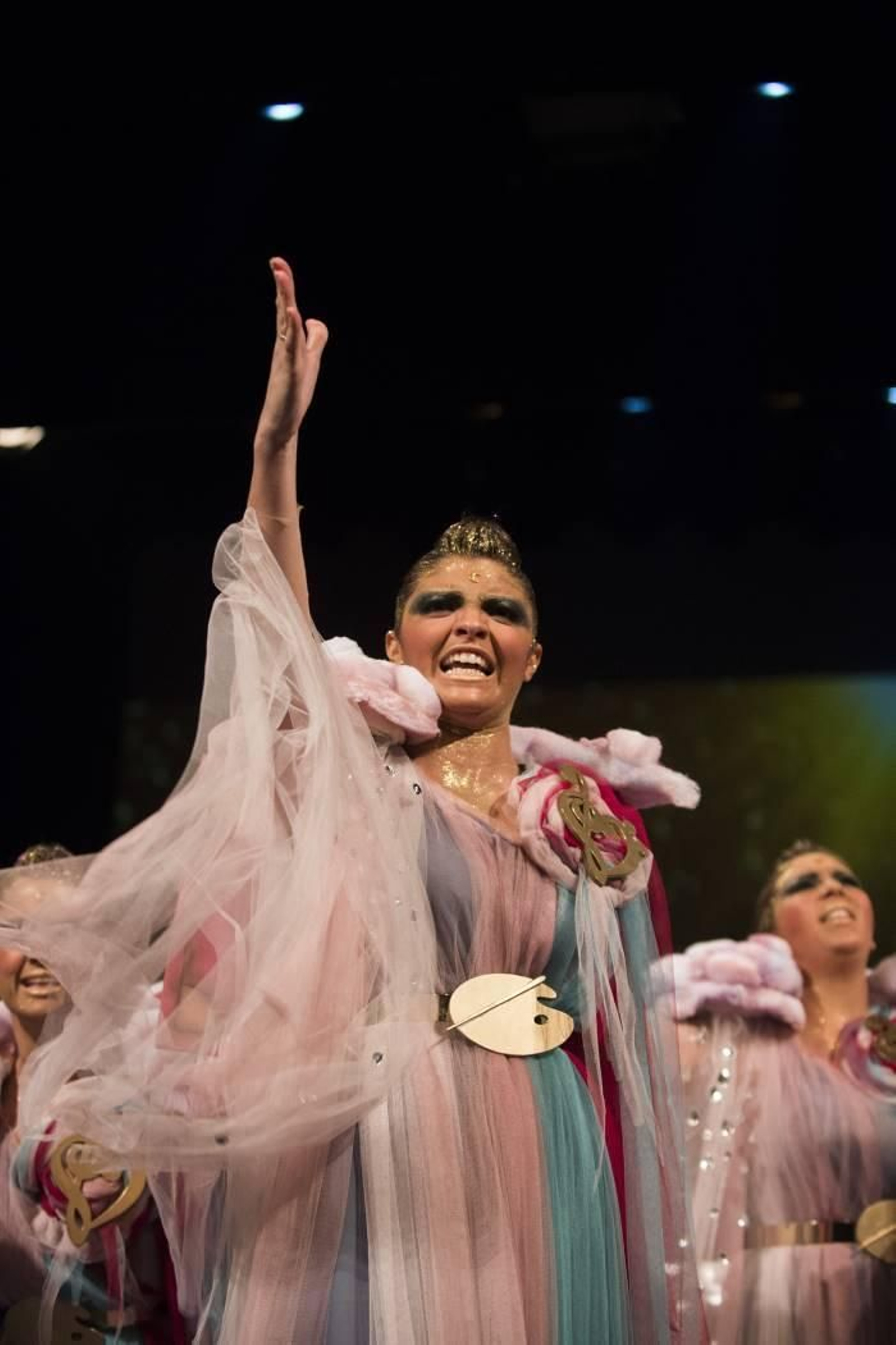 Las imágenes de la octava función clasificatoria