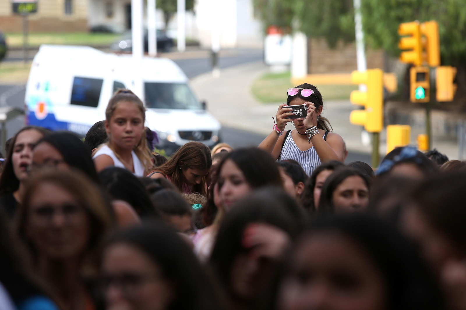 Firma de discos de los Gemeliers