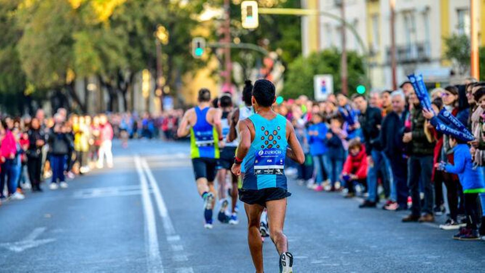 Un momento de la Zurich Maratón Sevilla 2020 /