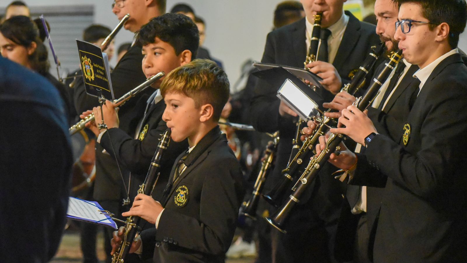 El encendido del alumbrado de Navidad en La Línea, en imágenes