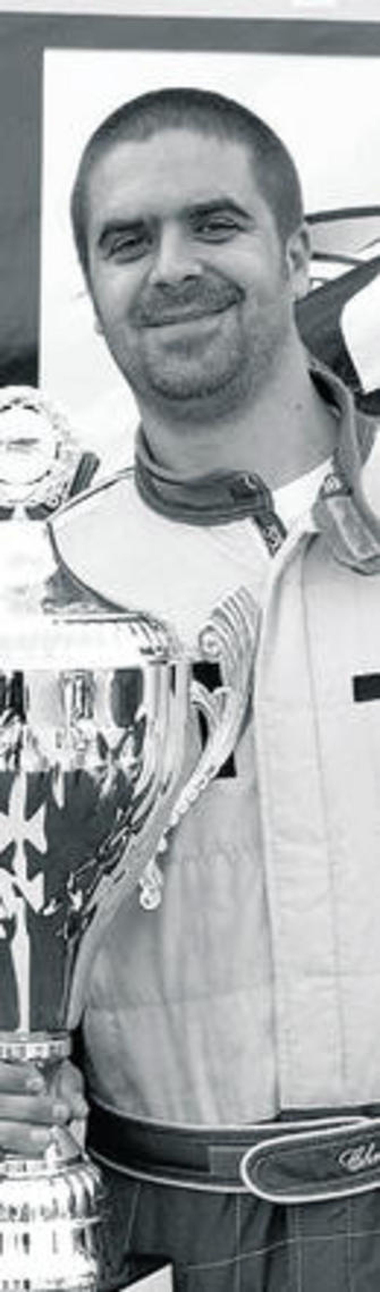 Sergio Mora, en enero de 2009, tras ganar la prueba de Abu Dhabi.