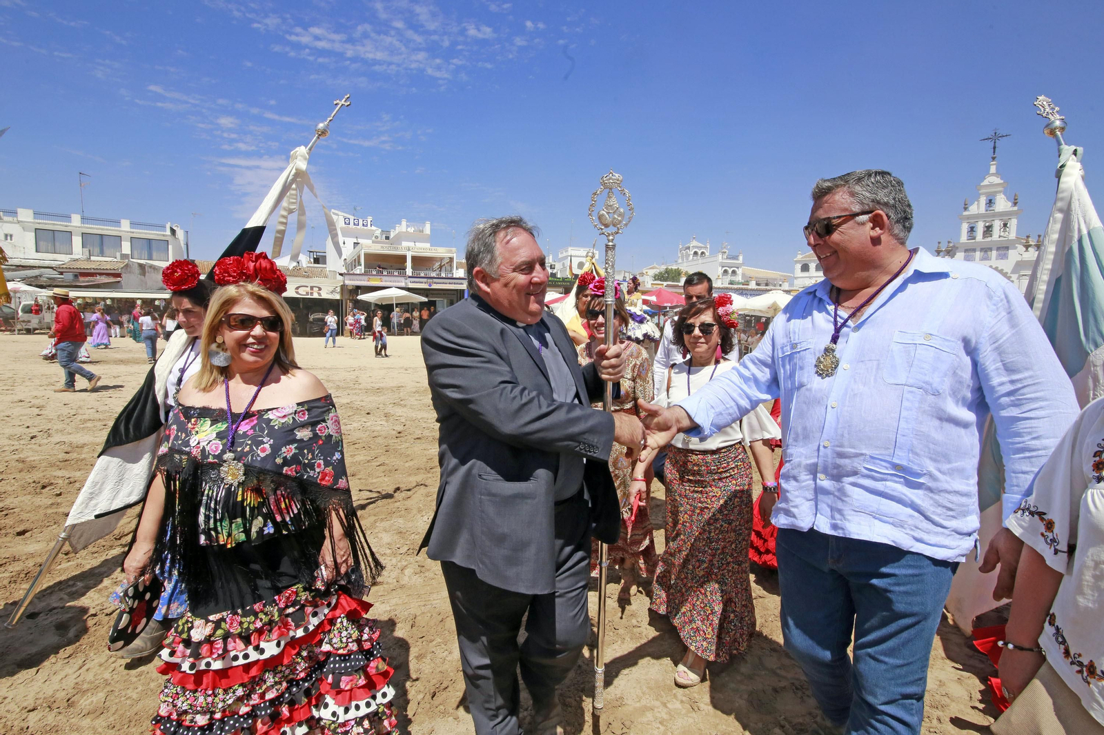 Sábado de emociones en la Aldea de El Rocío