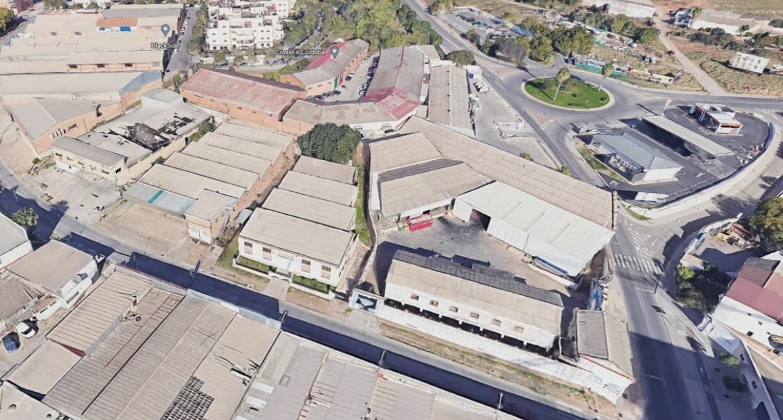 Vista aérea de la zona en la que se impulsa la zona residencial en Chinales.