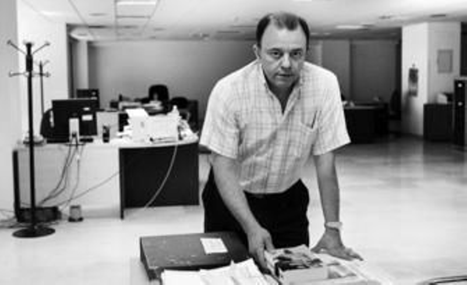 Manuel Doblas, en la sede de la Comisión de Quejas y Sugerencias.