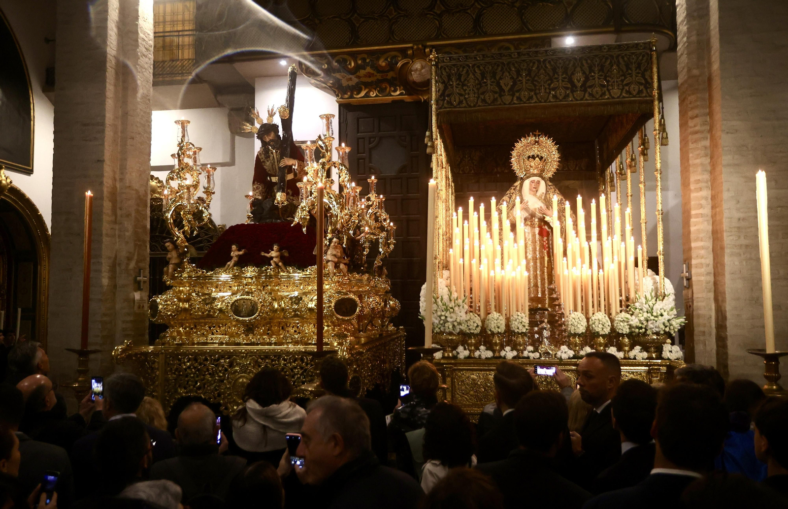Las imágenes de la hermandad de San Isidoro en la Semana Santa de Sevilla 2024