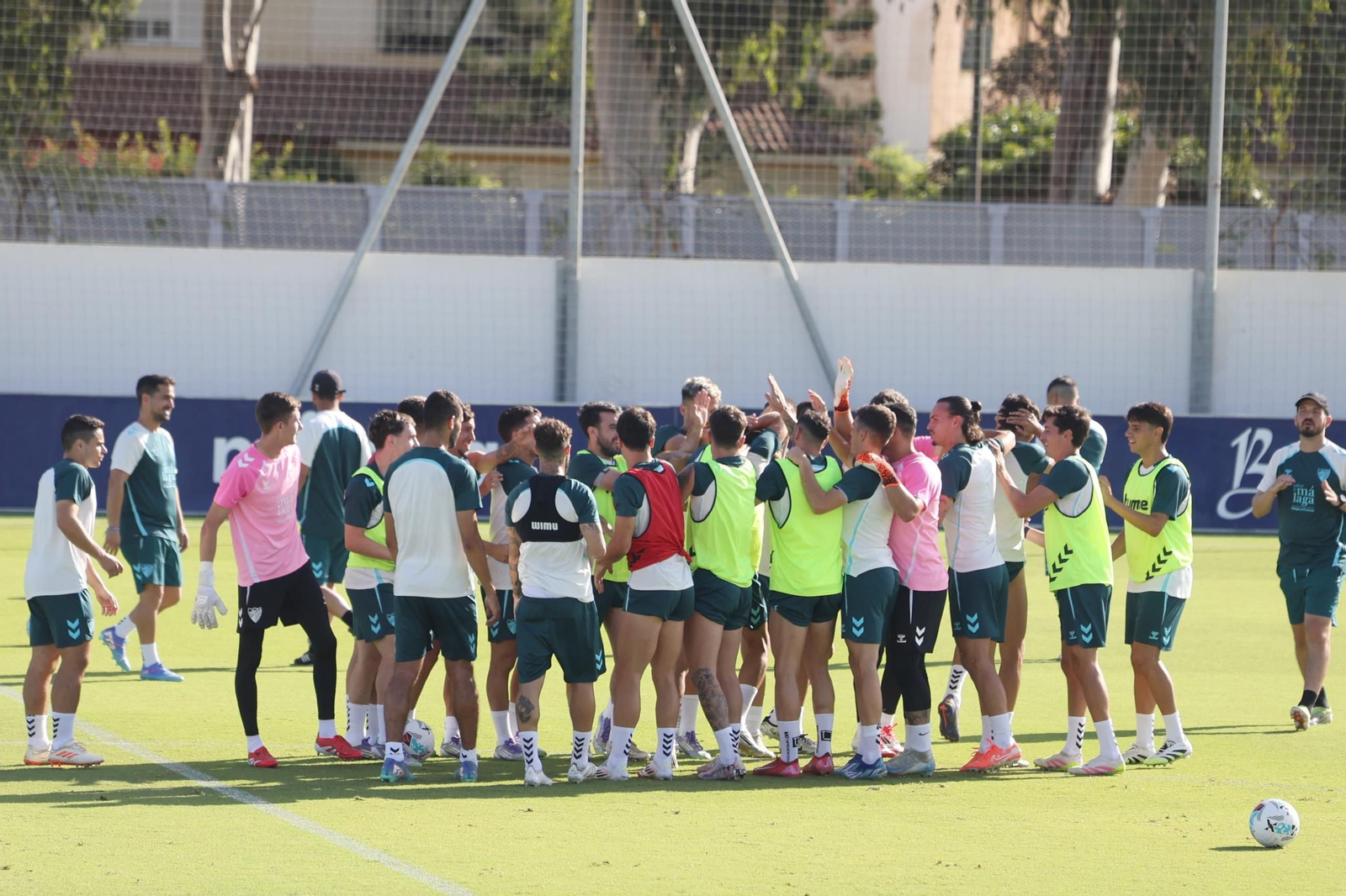 El Málaga CF se muda a la Ciudad Deportiva sin Eneko Jauregi