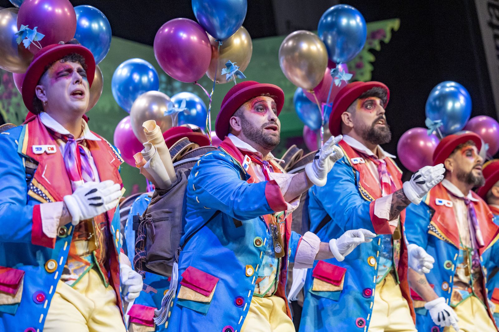 Comparsa  'Los peliculeros'.